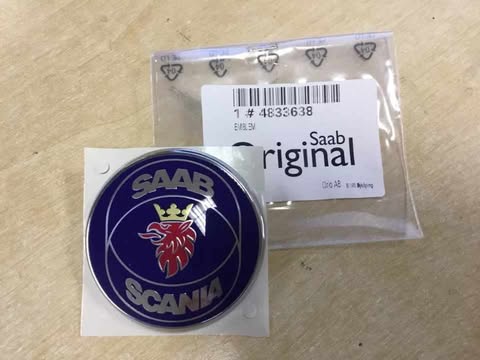 1985 Saab 900 Emblem - 38mm OEM Replacement Badge