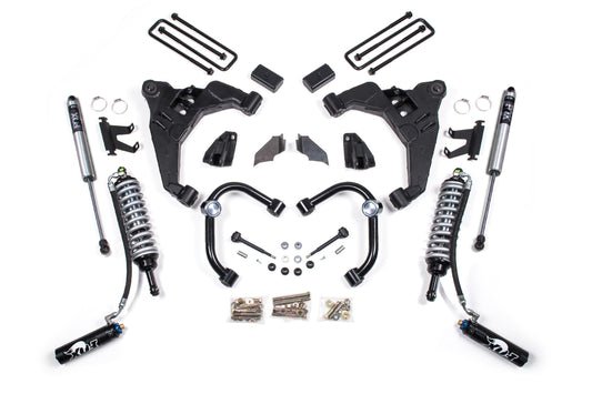 3 Inch Lift Kit FOX 2.5 Coil-Over Conversion Silverado/Sierra 2500HD/3500HD 11-19 Diesel Block Kit Fox 2.5 Performance Shocks