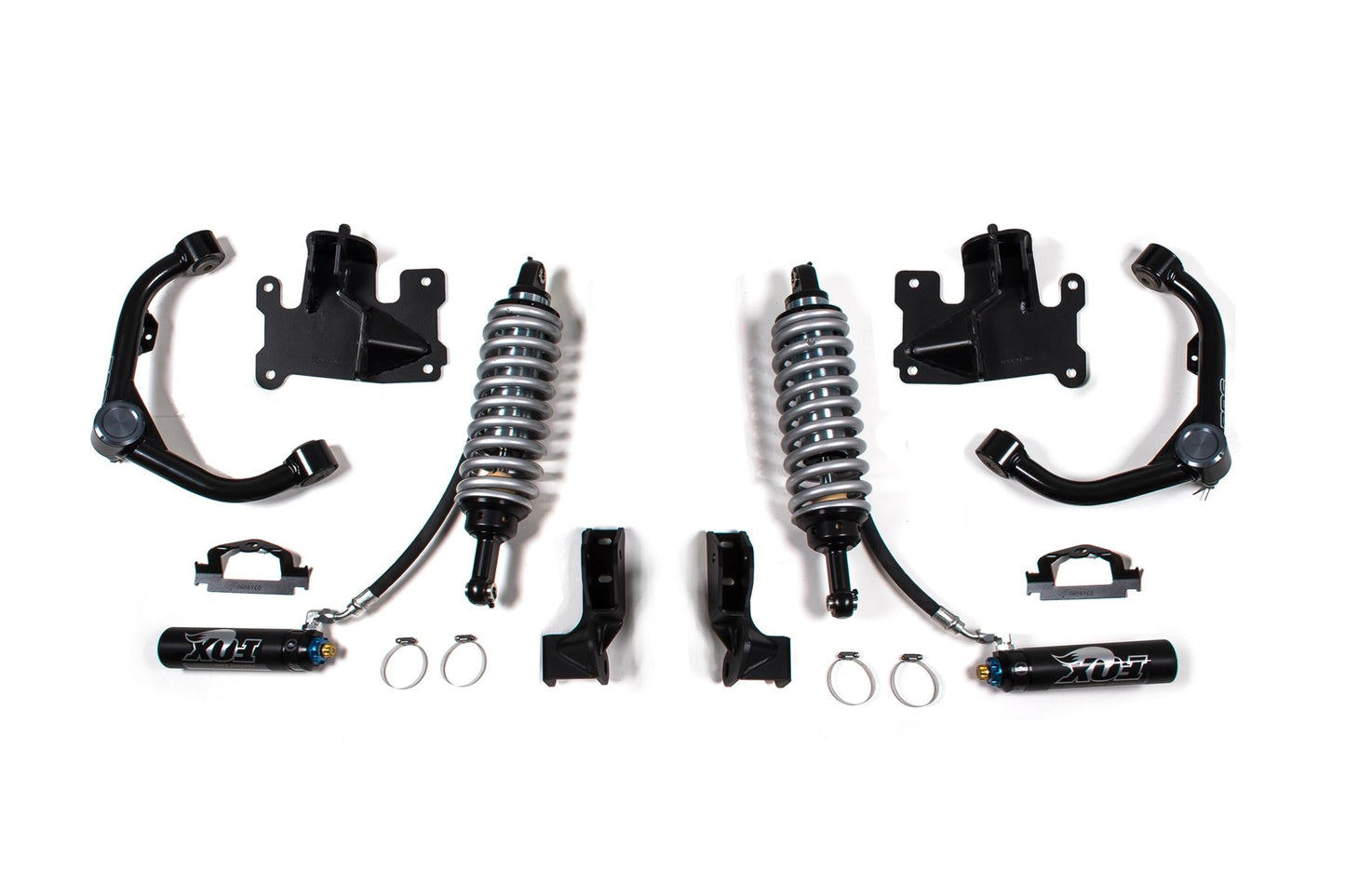 FOX 2.5 Coil-Over Conversion Upgrade 4.5 Inch Lift Factory Series Silverado/Sierra 2500HD/3500HD 01-10 4WD Fox 2.5 Performance Shocks Diesel Fox 2.5 Performance Shocks