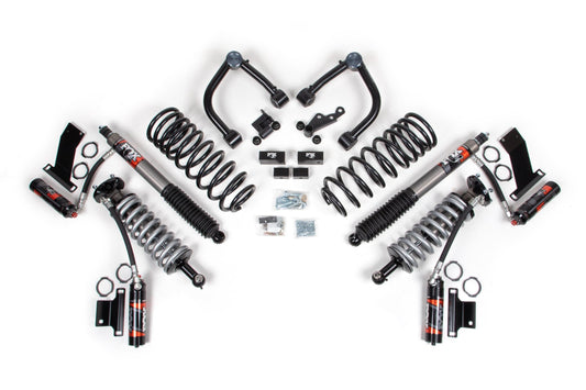 3 Inch Lift Kit FOX 2.5 Performance Elite Series Toyota Tundra 22-24 4WD