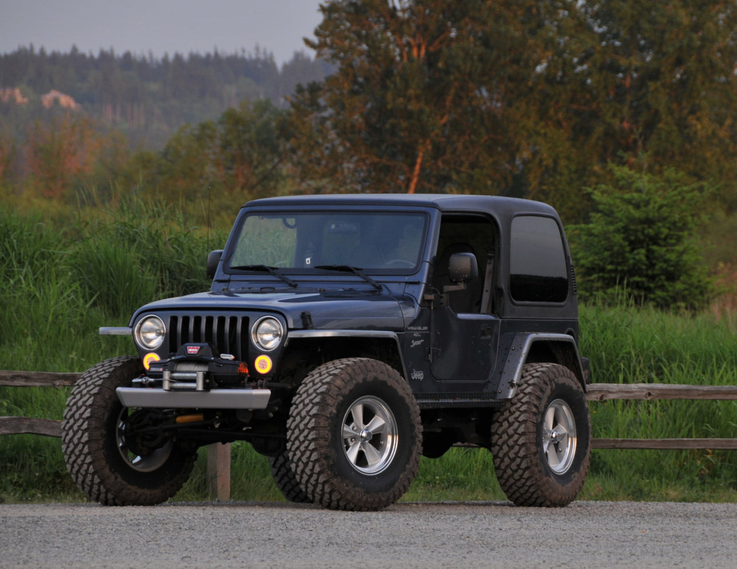 Jeep TJ Fenders Front and Rear 3 Inch Width 97-06 Wrangler TJ Gen II MCE Fenders