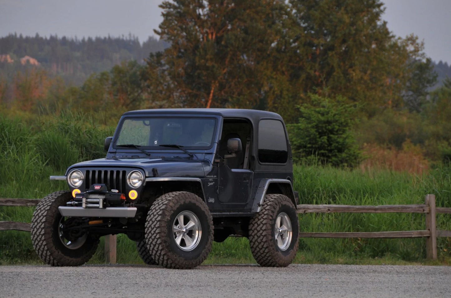 Jeep TJ Fenders Front 4.5 Inch Width 97-06 Wrangler TJ Gen II MCE Fenders