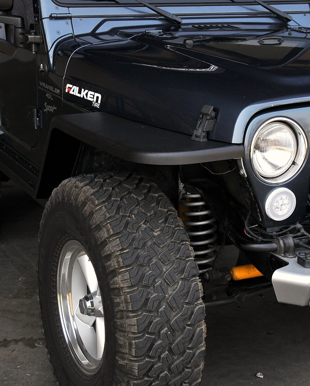 Jeep TJ Fenders Front 4.5 Inch Width 97-06 Wrangler TJ Gen II MCE Fenders