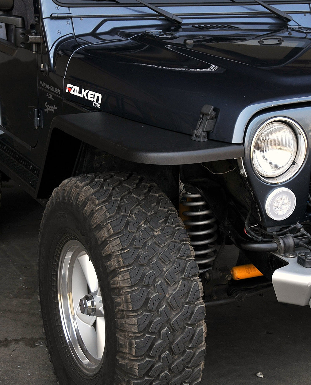 Jeep TJ Fenders Front 6 Inch Width 97-06 Wrangler TJ Gen II MCE Fenders