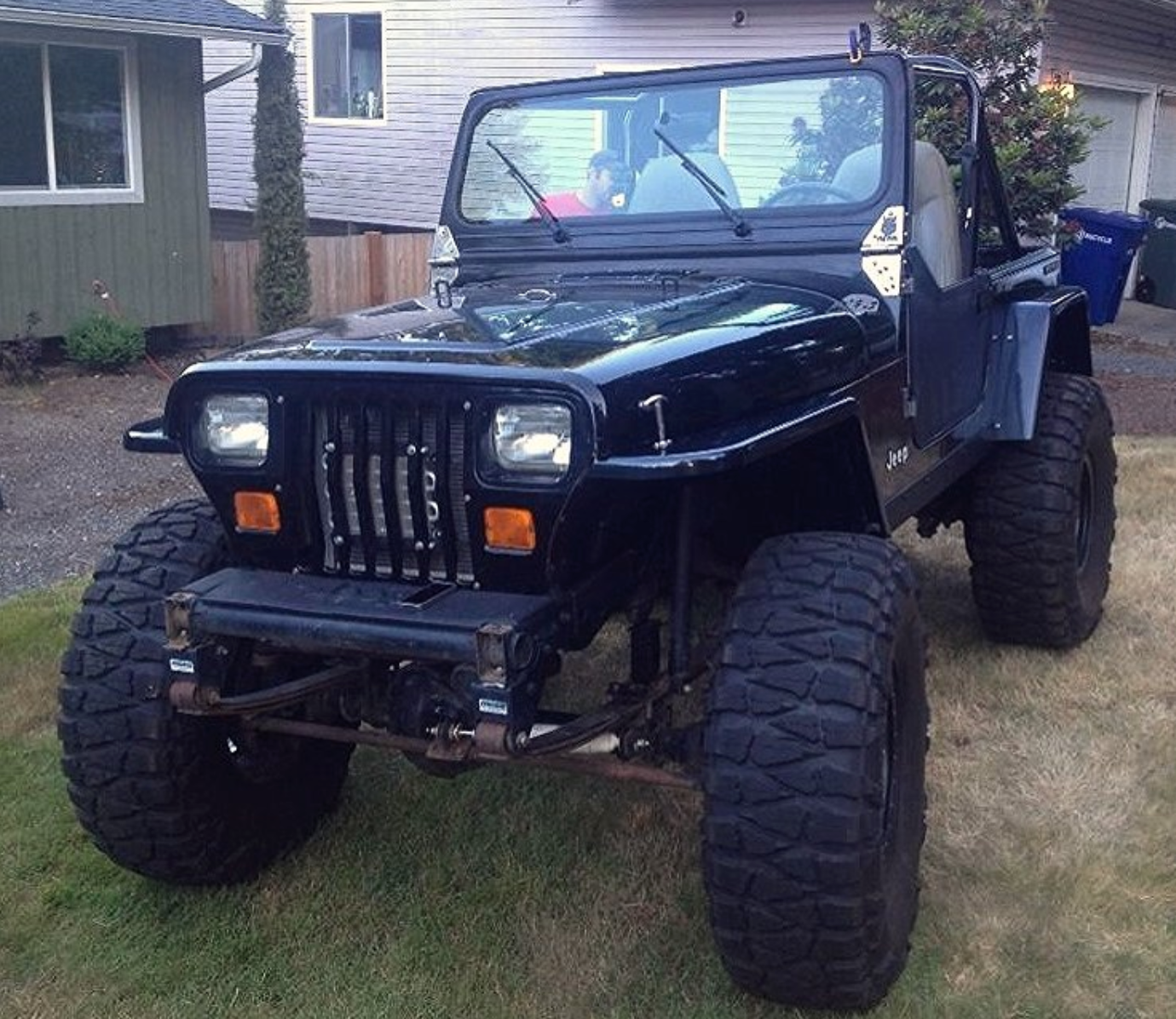 Jeep YJ Fenders Front and Rear 3 Inch Width 87-95 Wrangler YJ Gen II MCE Fenders