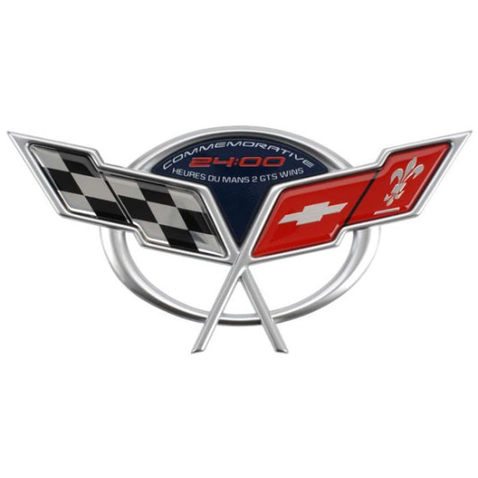 Lemans Commemorative Edition Front Emblem For 04 Corvette Bumper